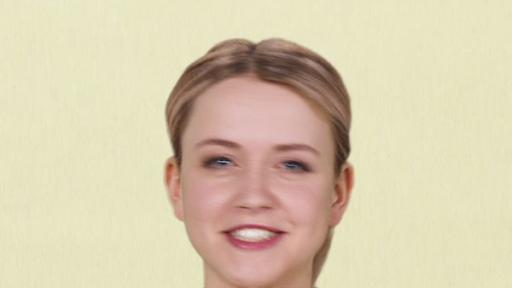 Anni lacht.