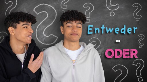 Entweder - Oder mit Samuel und Justin | Rechte: KiKA