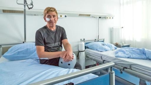 Fritz Fuchs im Krankenhaus