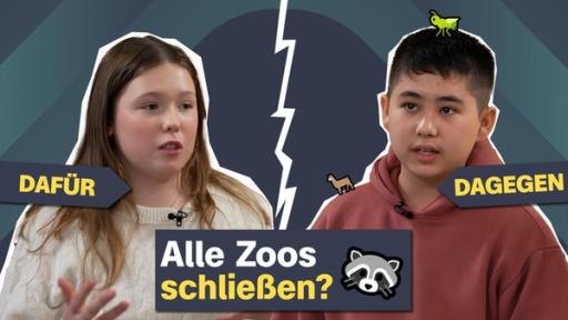 Diskussion bei logo! no.front zum Thema Zoos