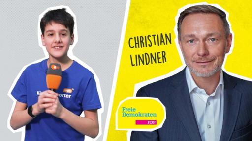 Kinderreporterin Ilian trifft Christian Lindner