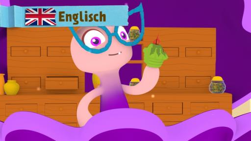 Rechte: KiKA/Bigchild Entertainment A red crab with glasses, a pink octopus and a yellow turtle are looking concerned into a tube.