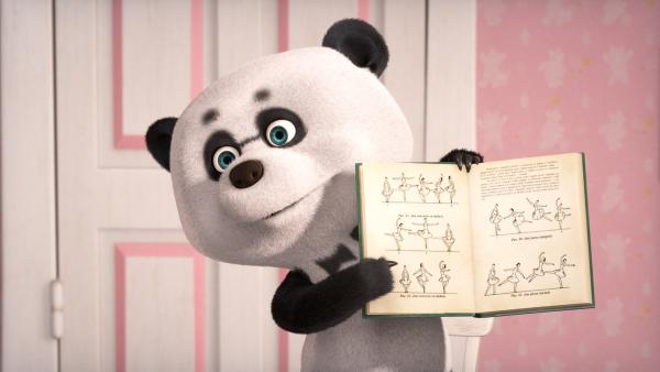 Panda begeistert sich für Ballett.  | Rechte: KiKA/Animaccord LTD
