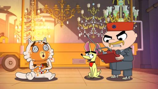 Mirette - Folge 18 | Rechte: CYBER GROUP STUDIOS - ARD/WDR- KD PRODUCTIONS TOONS&GAMES - TELEVISIÓ DE CATALUNYA, SA - 2016 Jean Cat wird ferngesteuert