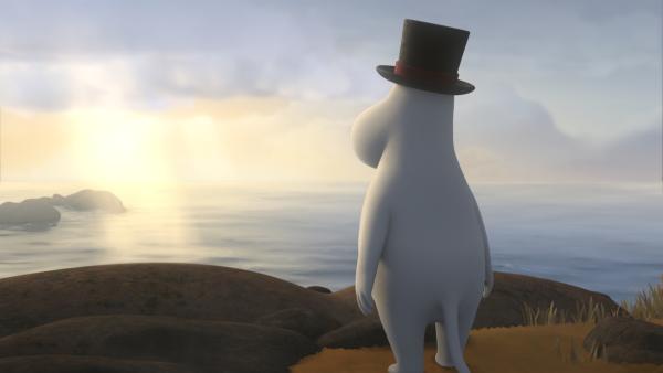 Muminpapa sehnt sich nach einem Leben als Leuchtturmwärter. | Rechte: ZDF/Moomin Characters/Gutsy Animations 2019