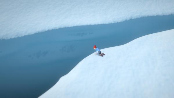 Martin und Flügelschön sind in die Gletscherspalte gefallen. Nur Nils bleibt zurück. | Rechte: BR/Studio 100 Animation/Studio 100 NV