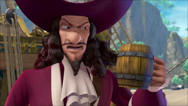 Captain Hook hat mal wieder allen Grund zu grollen. | Rechte: ZDF/method Film/DQ Entertainment