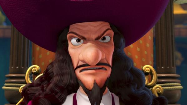 Captain Hook schaut aus, als sehe er einen Geist. Und tatsächlich... | Rechte: ZDF/method Film/DQ Entertainment