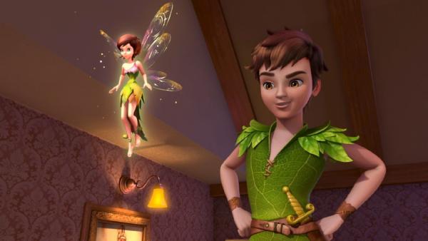 Peter Pan und Wendy sind bei den Darling-Kinder gelandet und wollen sie mit nach Nimmerland nehmen. | Rechte: ZDF/method Film/DQ Entertainment