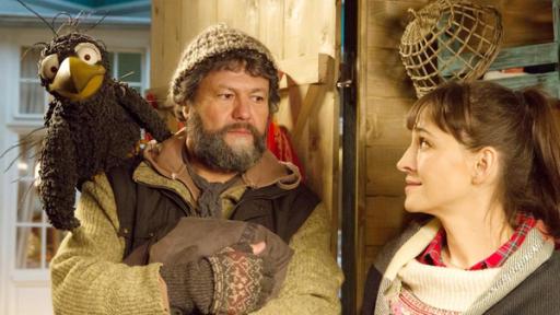 Rabe Rudi, Frau Siebenstein und der Obdachlose Hans