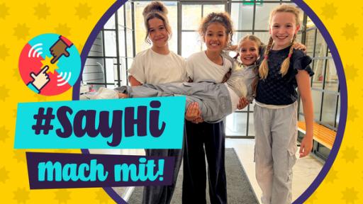 #SayHi 2024 mit den TanzAlarm Kids und "Mach dich locker" | Rechte: KiKA / Antonia Hirnich / EBU