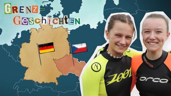 Ilja und Melinda leben eine deutsch-tschechische Freundschaft an der Grenze zwischen Rumburk in Böhmen und Ebersbach in Sachsen. | Rechte: SWR/Gigaherz GmbH