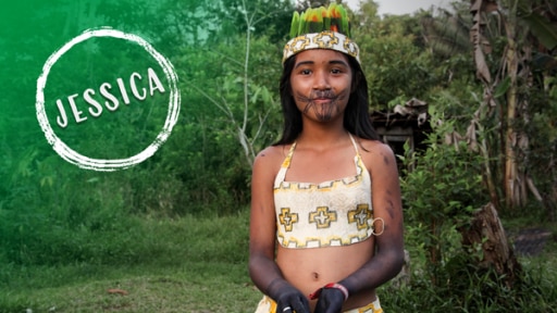 Schau in meine Welt, Jessica - Das Mädchen vom Amazonas | Rechte: rbb/KiKA Jessica - Das Mädchen vom Amazonas (Quelle: rbb/KiKA)