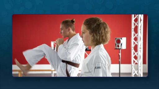 Karate lernen in 100 Sekunden | Rechte: KiKA