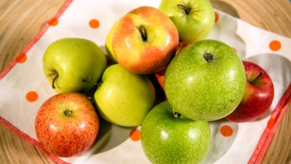 Heute dreht sich bei "Schmatzo - Kochen mit Wow" alles rund um Äpfel. | Rechte: ZDF//Rothkopf Rene
