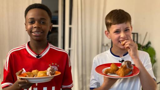 Afrikanische Snacks für Fussball-Profis