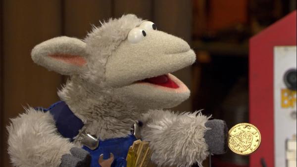 Mit den Möhrentalern will sich Wolle eine neue Hängematte kaufen. | Rechte: NDR/Sesame Workshop