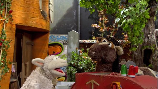 Folge 148: Pferd und Wolle haben sich endlich wieder vertragen | Rechte: NDR/Sesame Workshop
