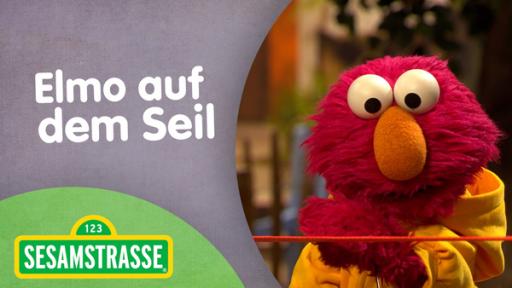 Sesamstraße: Elmo auf dem Seil