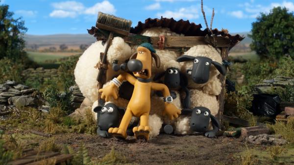 Der Gast ist König? Das sehen die Schafe anders. | Rechte: WDR/BBC/Animation Ltd.