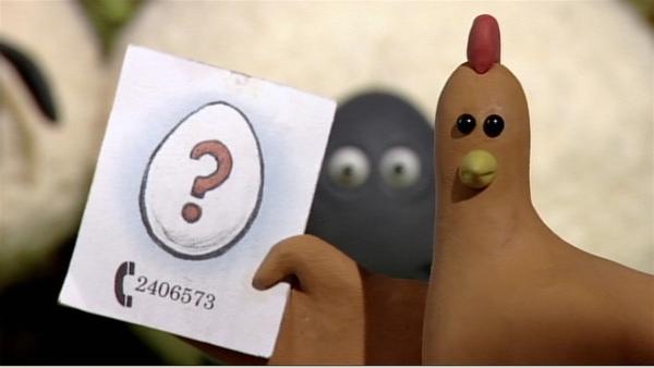 Eier vermisst! Die Henne bangt um ihren Nachwuchs. | Rechte: WDR/Aardman Animation Ltd./BBC