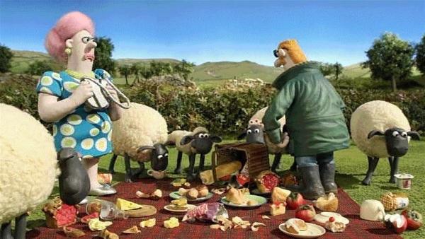 Alles durcheinander, das schöne Picknick ist verdorben. Die Enttäuschung ist groß. | Rechte: WDR/Aardman Animation Ltd./BBC