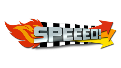 Logo: "Speeed!"