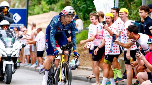 Wout van Aert auf der 21. Etappe