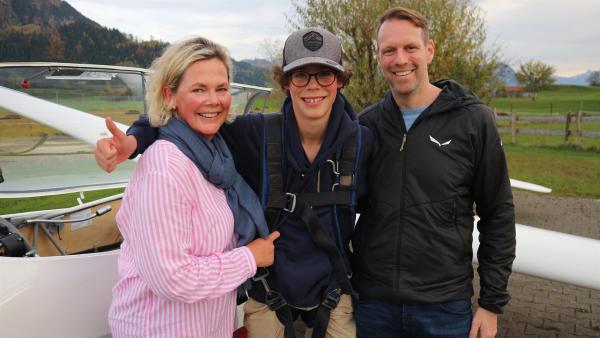 Marius stammt aus einer flugbegeisterten Familie. Seine Mama arbeitet als Stewardess und sein Papa liebt Gleitschirmfliegen. | Rechte: ZDF/Felix Fleischhauer/Heiko Heltorff"