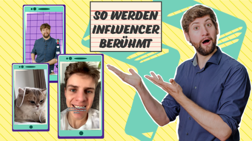 Influencer: wie wird man schnell berühmt? | Rechte: KiKA