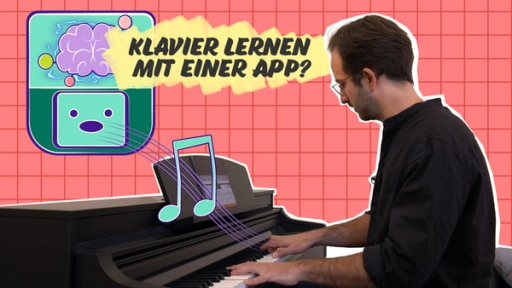 Klavier-App Flowkey  - so funktioniert sie! | Rechte: KiKA