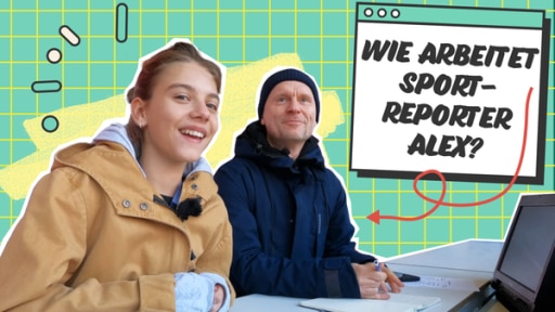 Wie arbeiten Sportreporter? | Rechte: KiKA