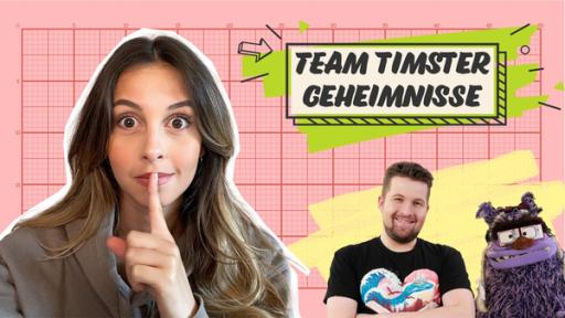 Begleite Soraya und entdecke, wie eine Folge „Team Timster“ entsteht.