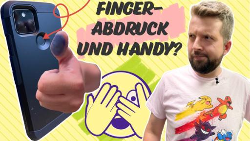 Tim erklärt, wie du mit deinem Fingerabdruck dein Handy entsperren kannst.