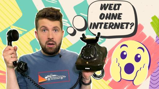 So sahen Telefone mal aus? Tim zeigt, wie das Leben war, bevor es das Internet gab.