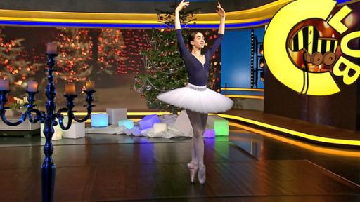 Stuttgarter Balletttänzerin Katharina Buck im Tigerenten Club | Rechte: SWR Stuttgarter Balletttänzerin Katharina Buck im Tigerenten Club