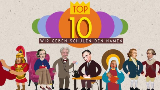 Schulnamen: Top 10 | Rechte: KiKA