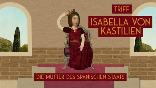 Startbild mit Isabella von Kastilien.