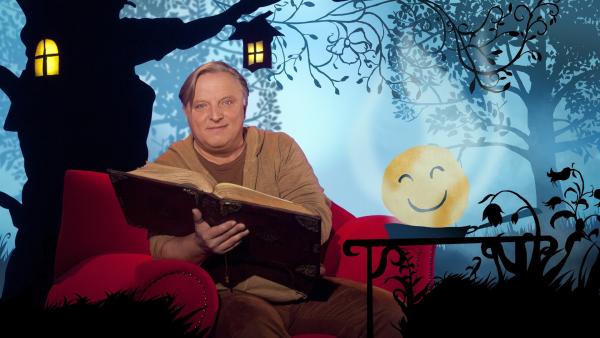 Axel Prahl erzählt das Märchen "Vom dicken, fetten Pfannkuchen". | Rechte: rbb/Hanna Boussouar