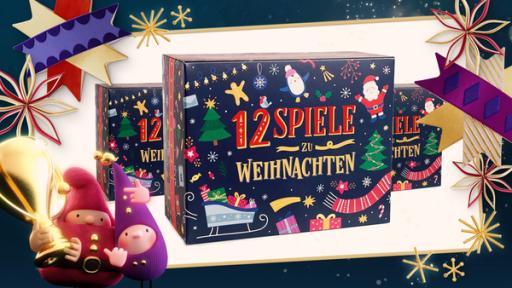 KiKA-Wichtel mit 3 Spielen "12 Spiele zu Weihnachten"