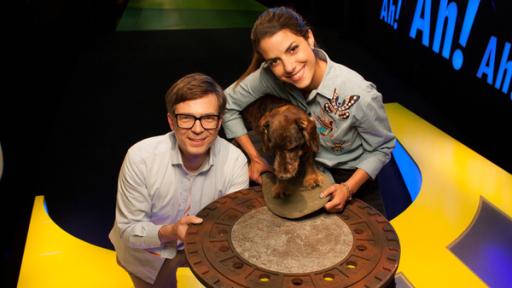 Clarissa und Ralph im Studio