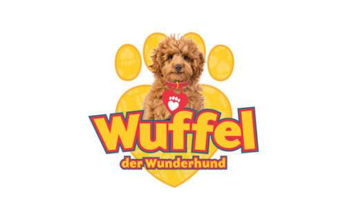 Logo: "Wuffel, der Wunderhund" 