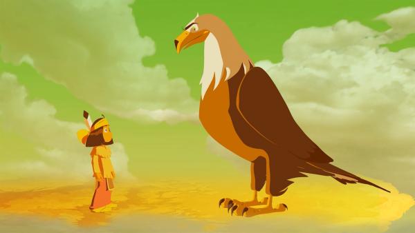 Yakari und sein Totem Großer Adler | Rechte: WDR/Storimage