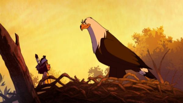 Yakari und Großer Adler | Rechte: KiKA/Storimages