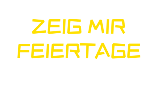 Zeig mir Feiertage