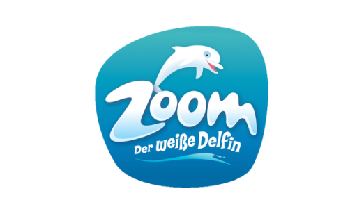 Logo: "Zoom - Der weiße Delfin" 